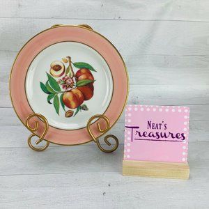 Email de Limoges FRUIT Peach Salad Plate